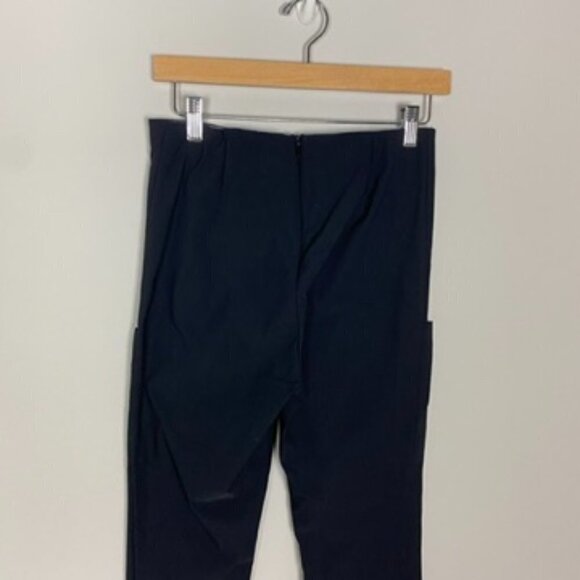 Athleta Wander Slim Straight Ankle Pants Black Womens 4 FLAW - Picture 6 of 11